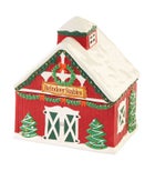 Collector's Edition Reindeer Barn Cookie Jar