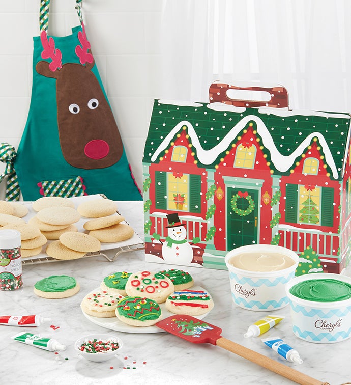 Cheryl’s Holiday Cut Out Cookie Decorating Kit with Accessories