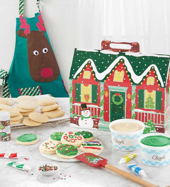 Cheryl’s Holiday Cut-Out Cookie Decorating Kit with Accessories