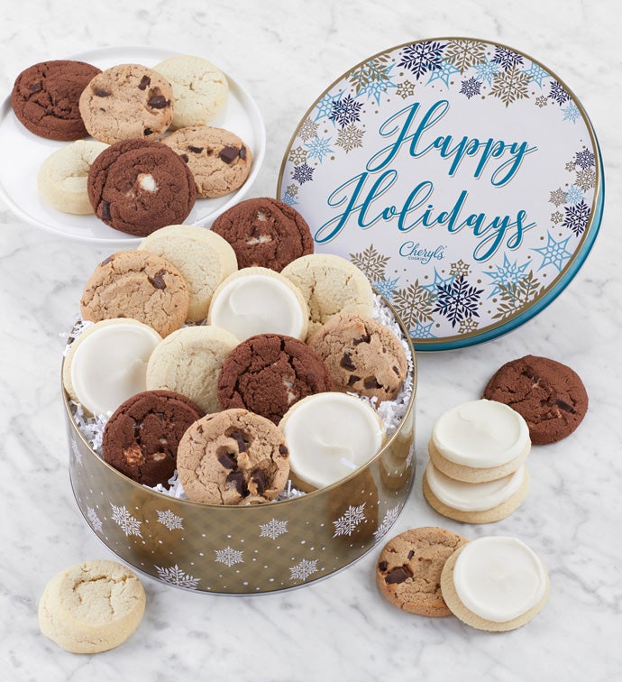 Vegan Premier Happy Holidays Gift Tin