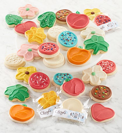 Buttercream Frosted Cut-out Cookie of the Month - Pay-as-you-go Subscription - 24 cookies