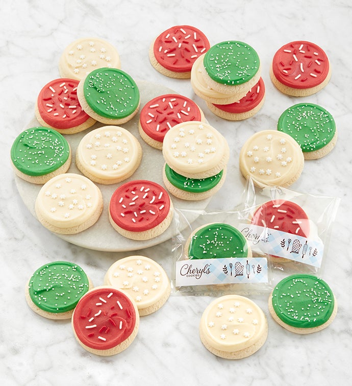 Cheryls Buttercream Frosted Holiday Cut-outs