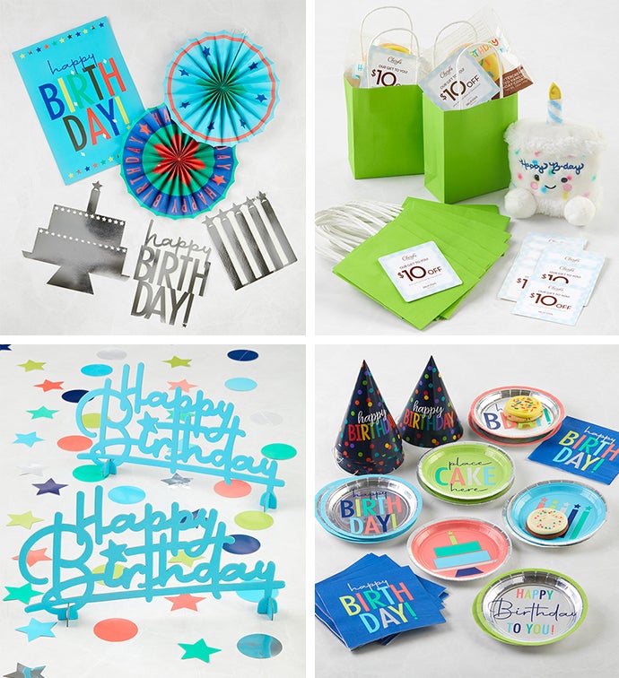 Happy Birthday Bundt Cake Party Kit