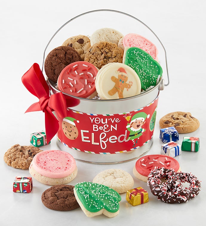 You've Been Elfed Treats Gift Pail