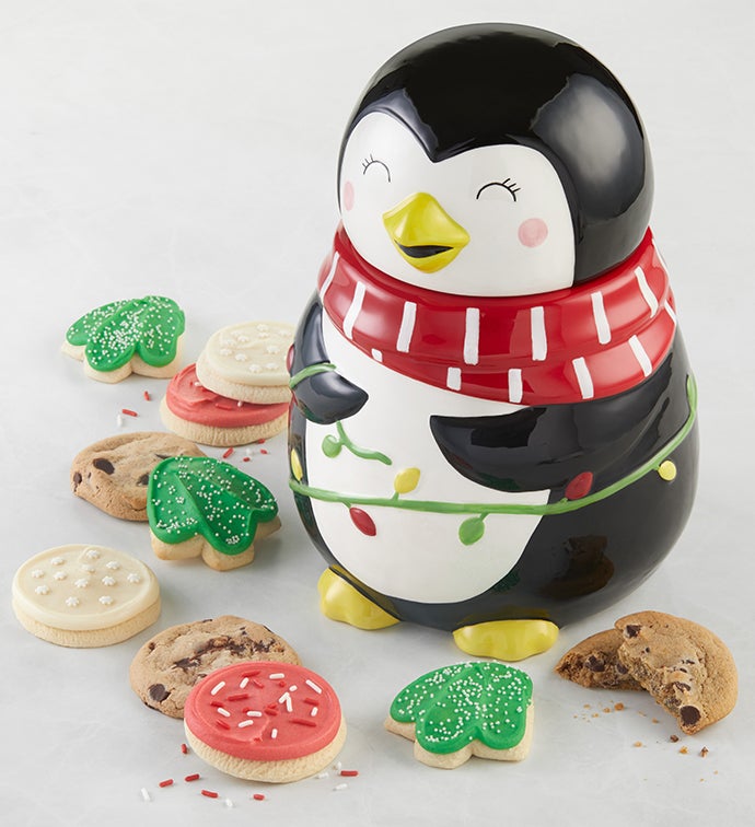 Clearance Cookie sale Jars sale with little penquines