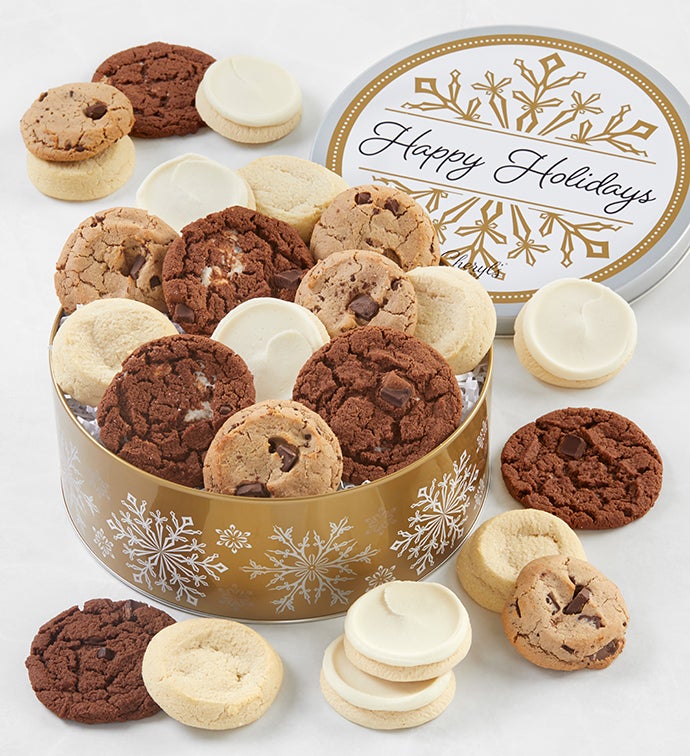 Vegan Premier Happy Holidays Gift Tin