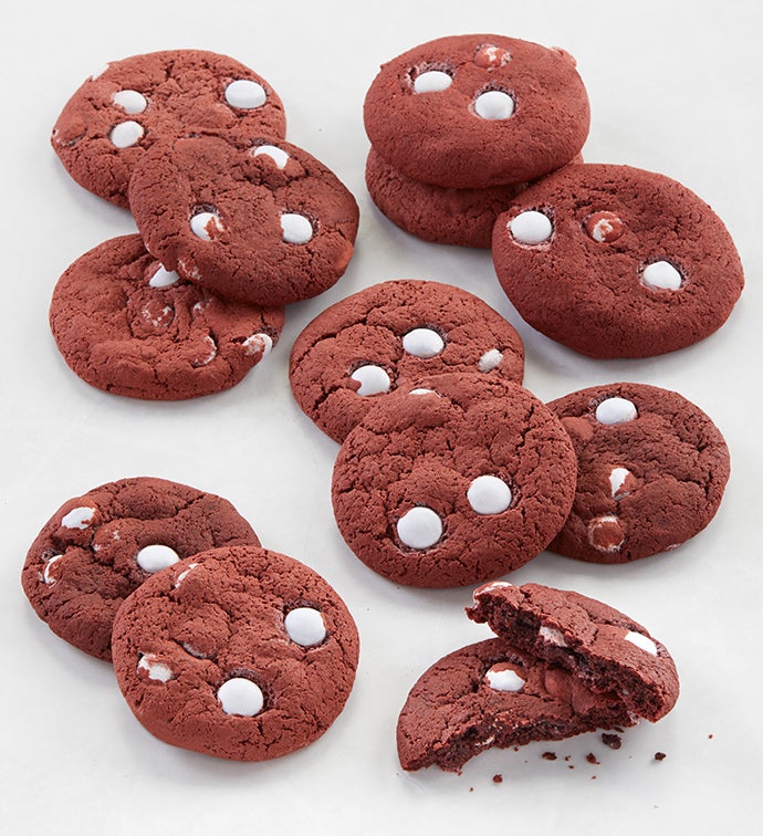 Red Velvet Cake Cookie Flavor Box