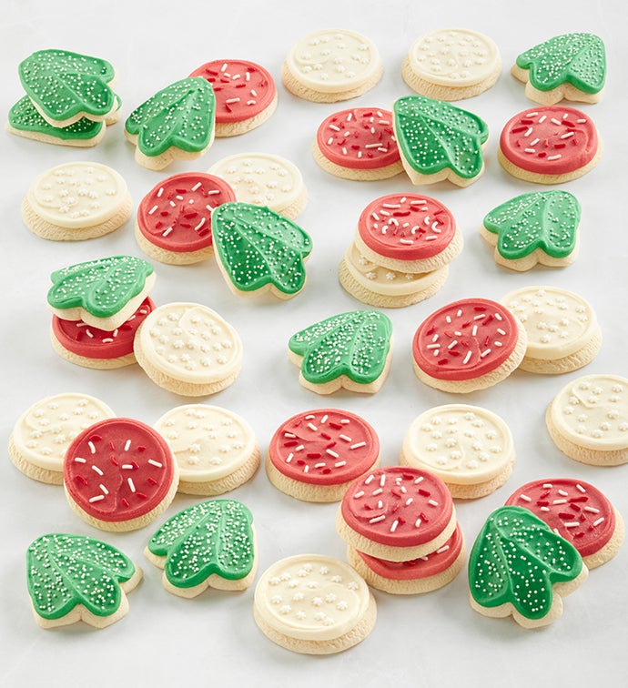 Buttercream-Frosted Holiday Sugar Cookie Gift Box