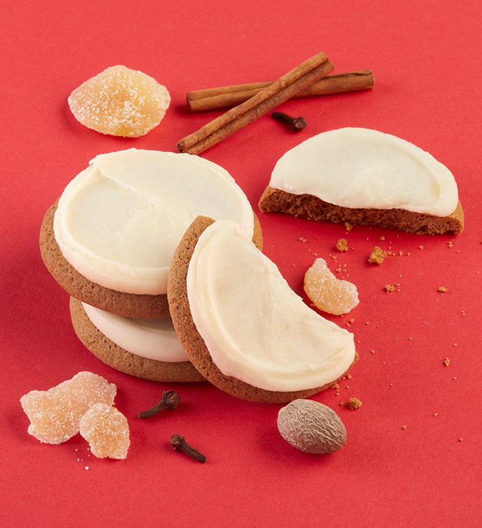Buttercream-Frosted Gingerbread Cookies Case