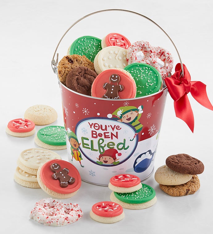 You've Been Elfed Treats Gift Pail