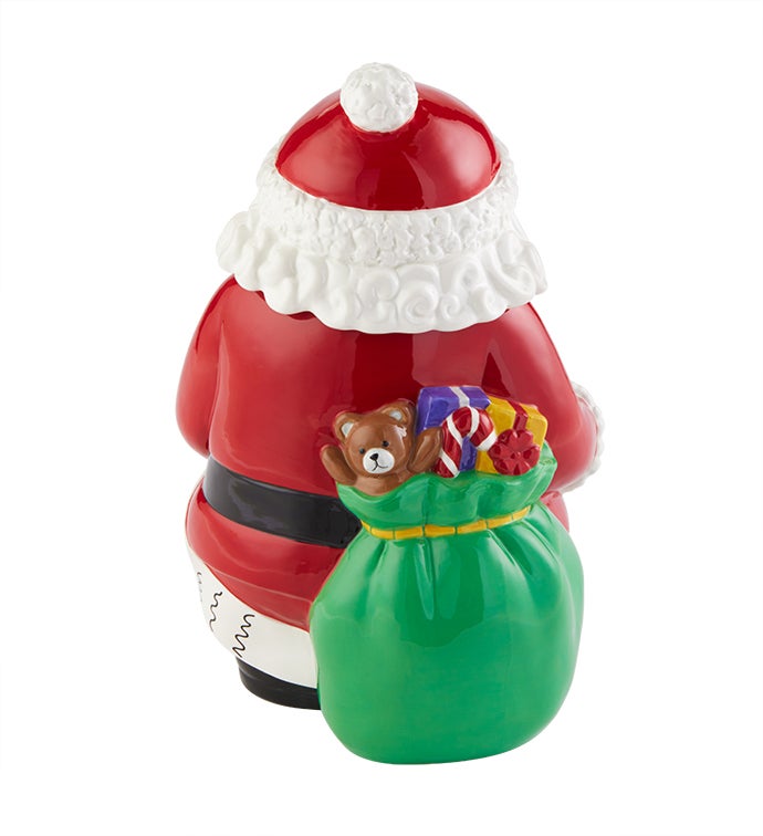 Collector's Edition Santa's List Cookie Jar