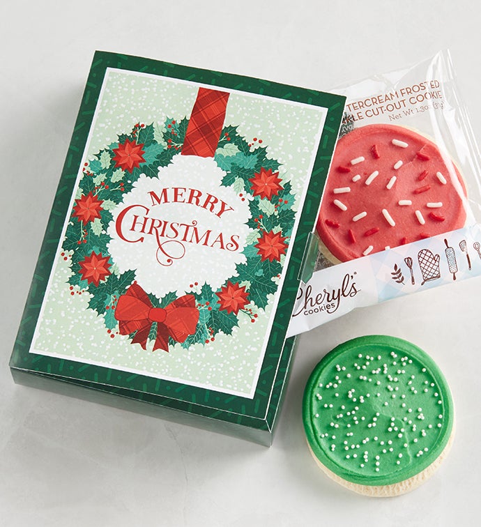 Merry Christmas 2-Pack Cookie Card