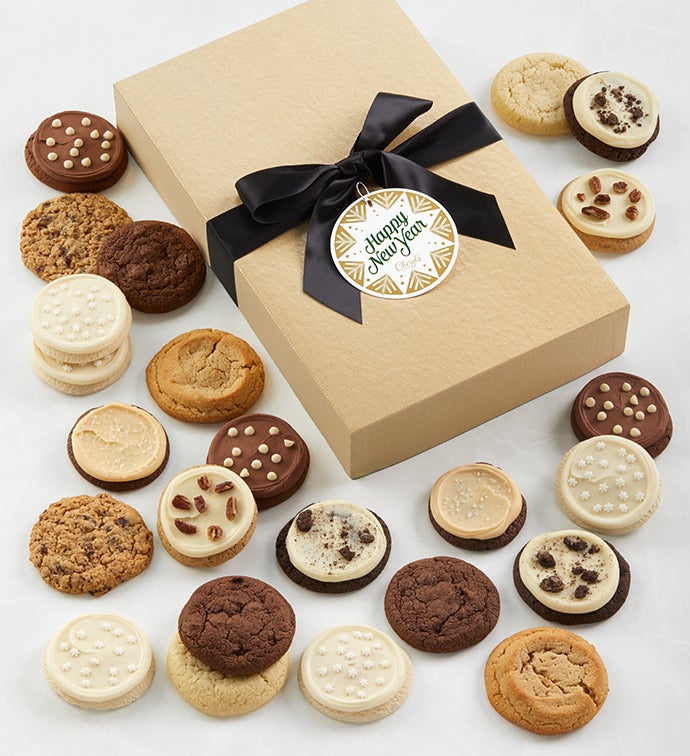 Happy New Year Party in a Box - 24 Cookies