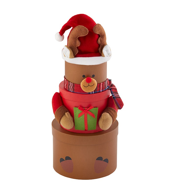 Reindeer Gift Tower
