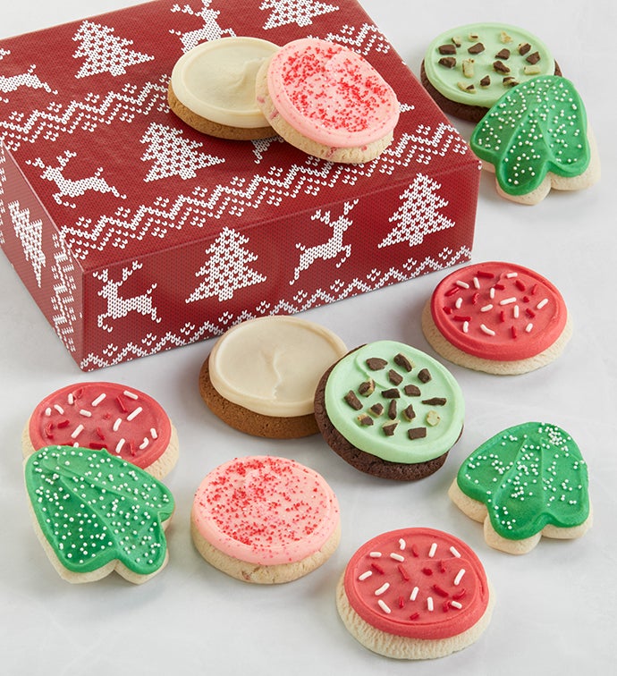 Holiday Assorted Cookie Gift Box