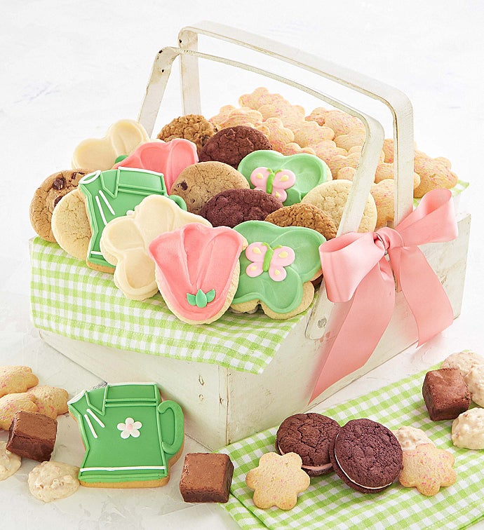 Mother's Day Wooden Basket
