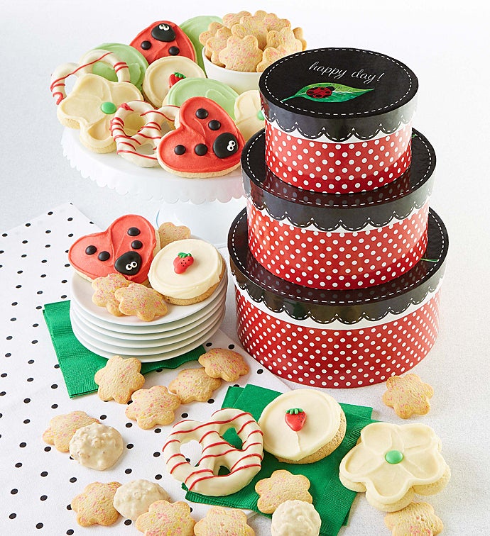 Lady Bug Gift Tower