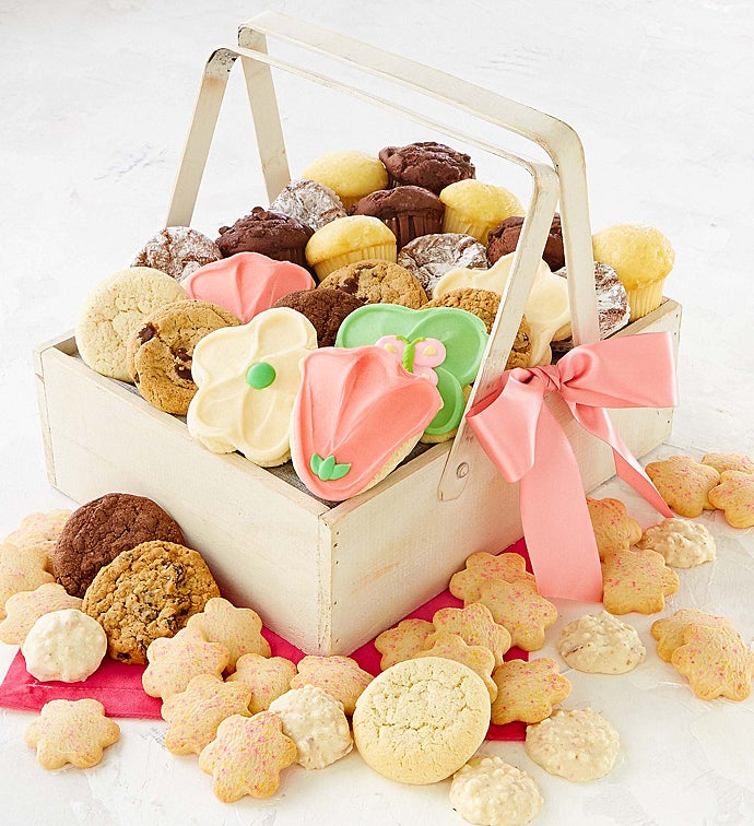 Spring Garden Dessert Basket