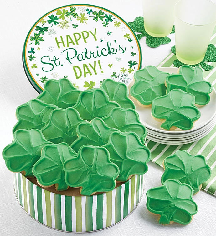 St Patrick&#39;s Day Gift Tin Cut outs