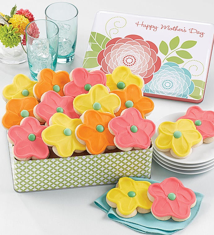 Mother&#39;s Day Floral Gift Tin