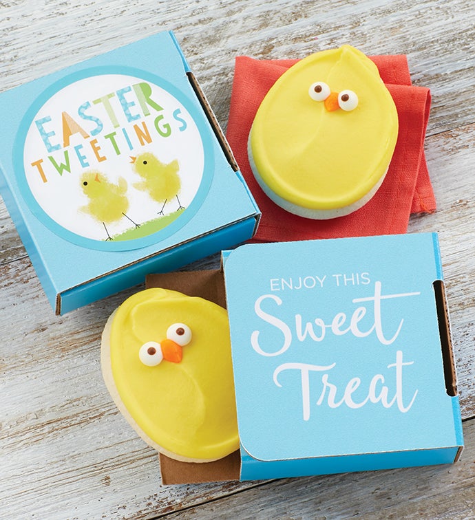 Easter Tweetings Cookie Card