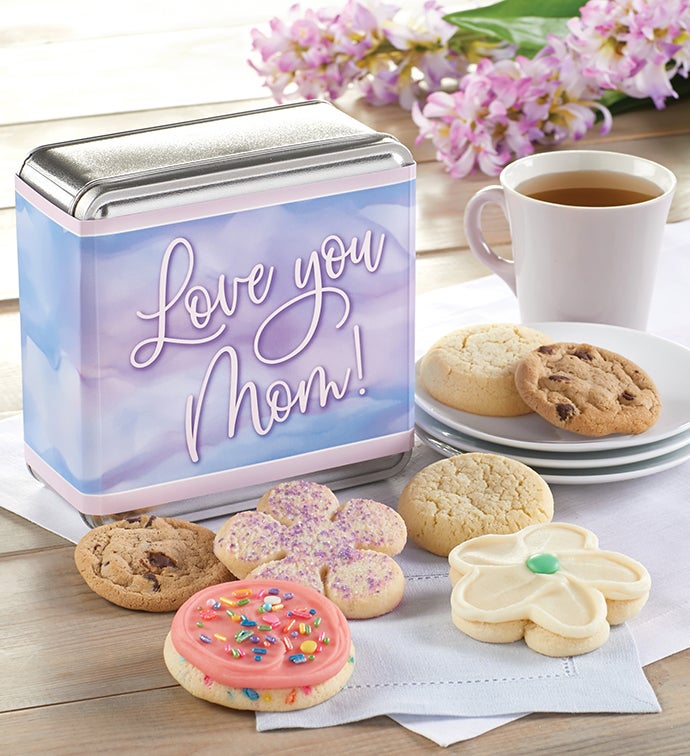 Love You Mom Cookie Tin
