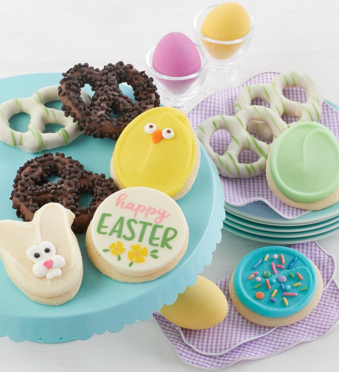 Easter Cookies and Pretzels