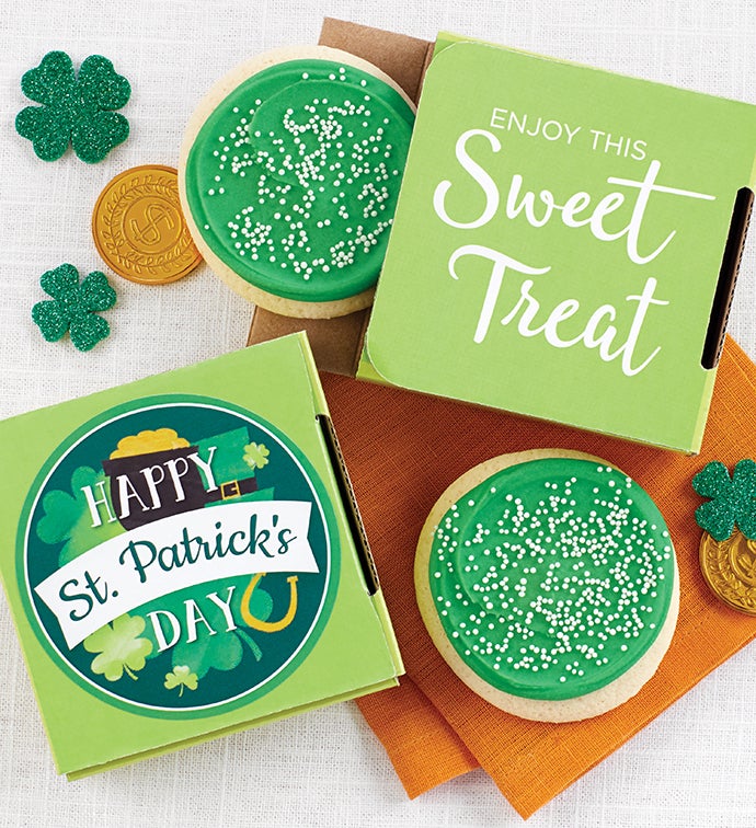 Happy St Patrick’s Day Cookie Card