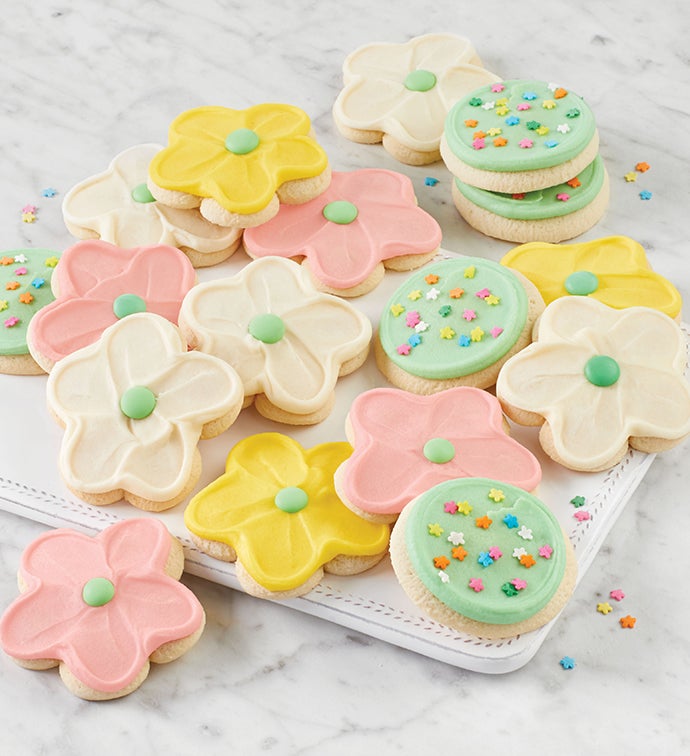 Buttercream Frosted Spring Cut-out Bow Gift Box