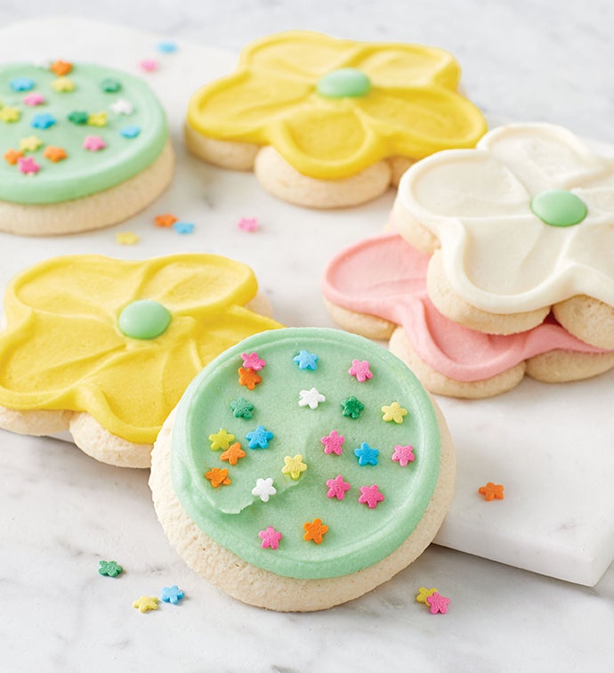 Buttercream Frosted Spring Cut-out Bow Gift Box
