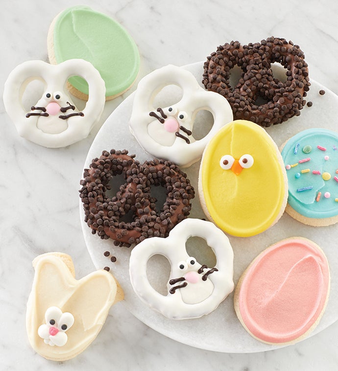 Easter Cookies and Pretzels
