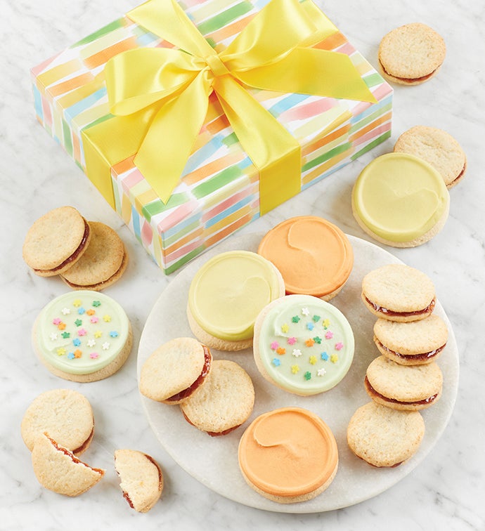 Spring Galette and Buttercream Cookie Gift