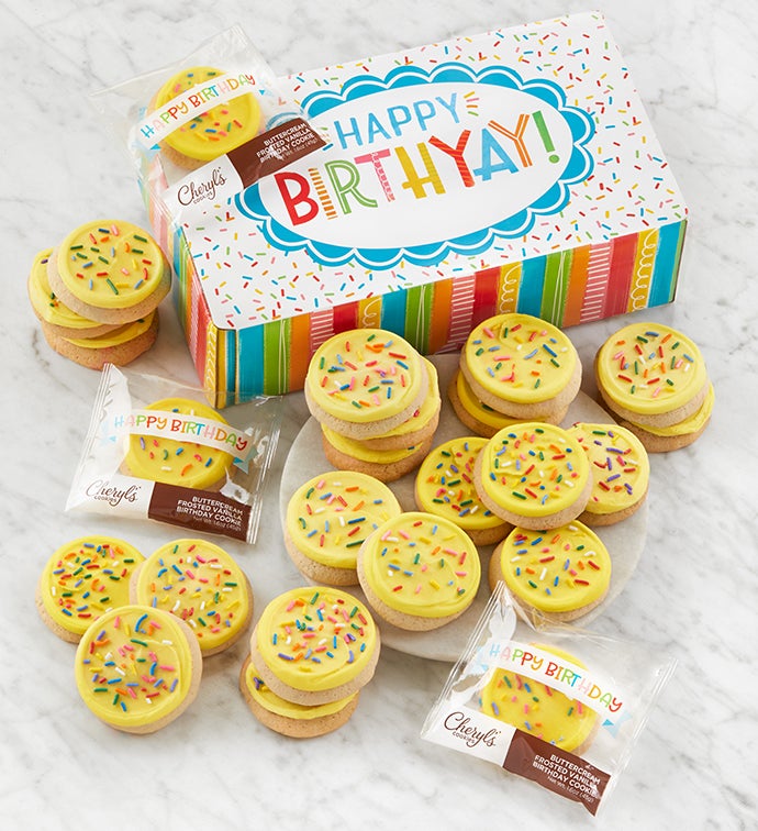 Birthday Celebration Cookie Gift Box