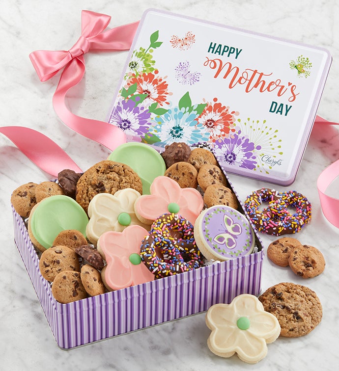 Happy Mother’s Day Tin   Treats Assortment