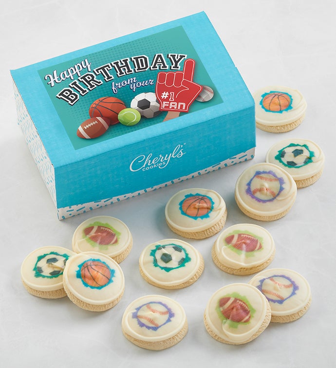 Birthday #1 Fan Cookie Gift Box