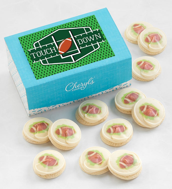 Touchdown Football Cookie Gift Box