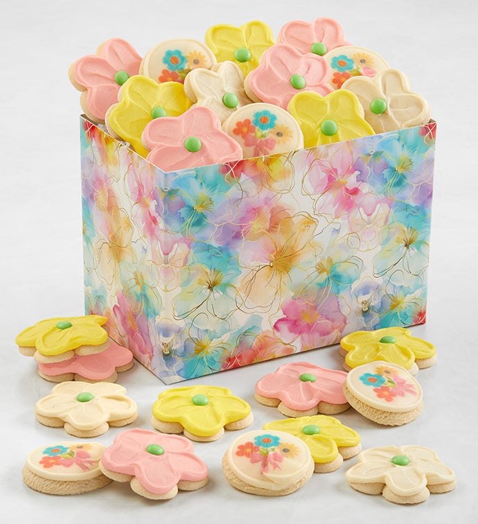 Spring Frosted Flower Gift Box