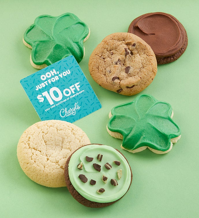 St. Patrick’s Day Cookie Sampler