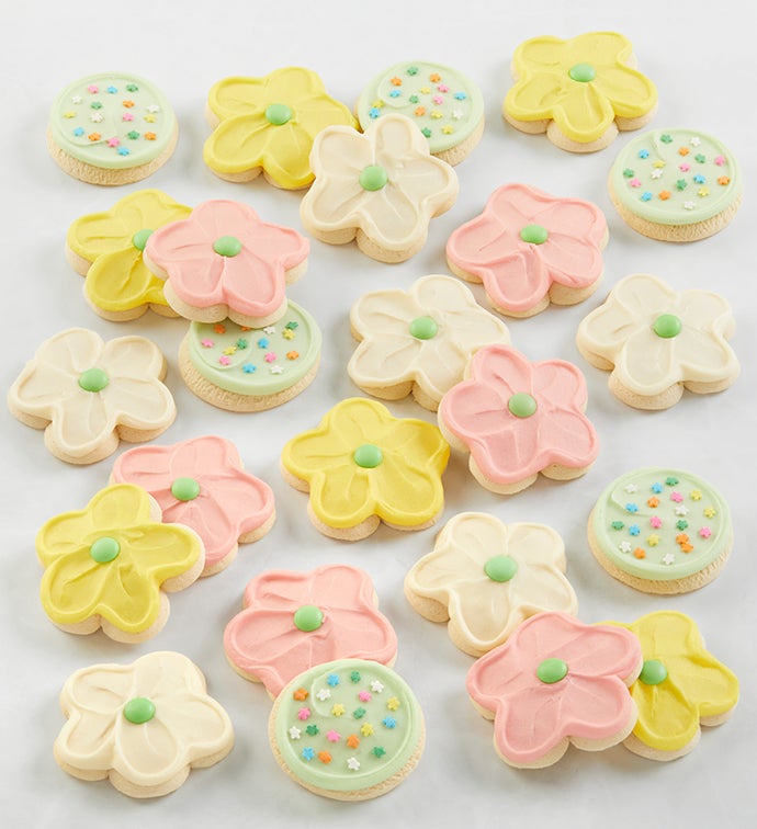 Buttercream Frosted Spring Bow Gift Box