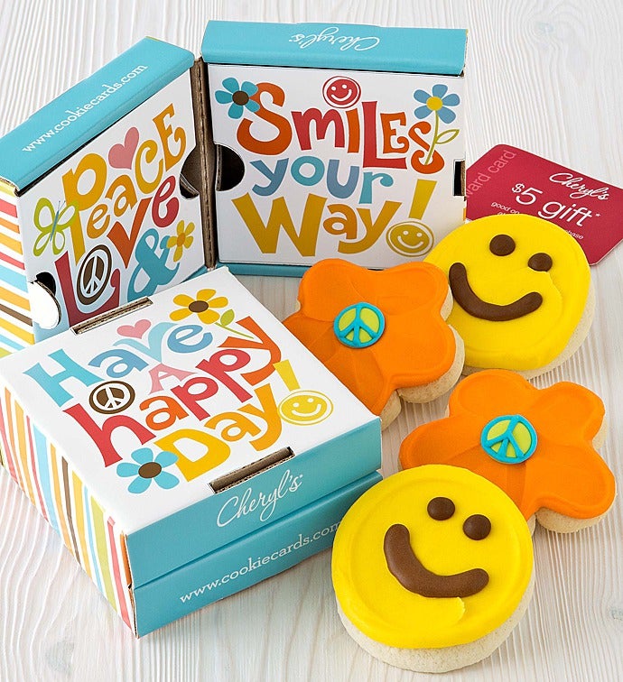 Happy Face Cookie Card 2 Pack
