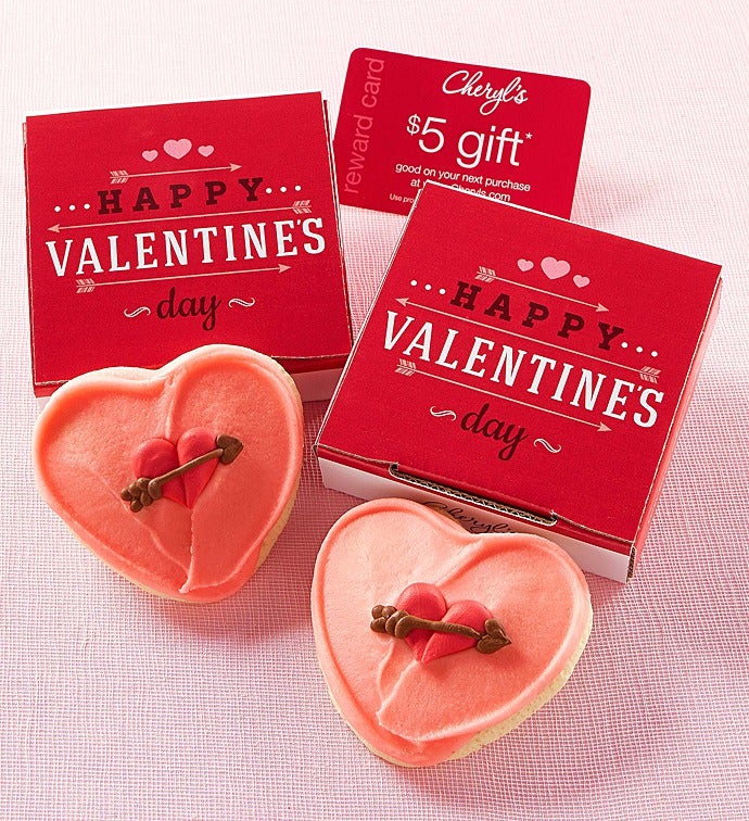 Happy Valentine's Day Cookie Card