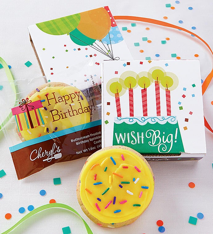 Wish Big Birthday Cookie Card