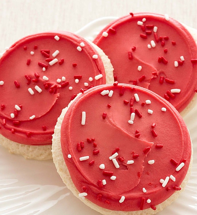 Flavor of the Month   Buttercream Frosted Cut out Cookies