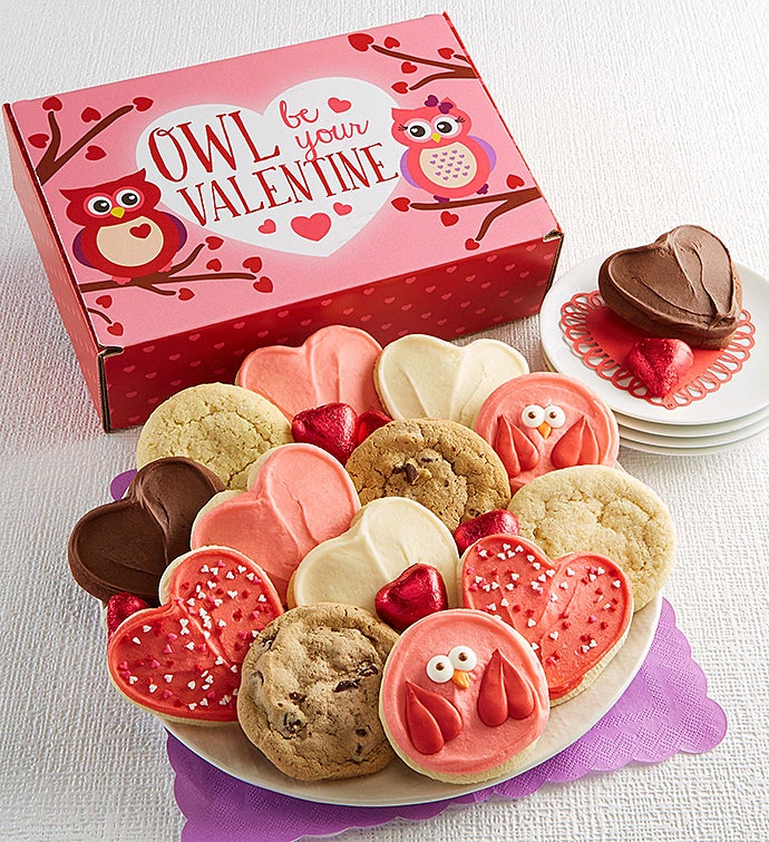 Owl Be Your Valentine Cookie Box