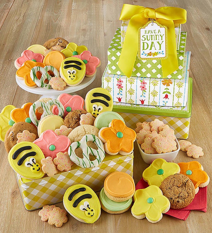 Sunny Day Gift Tin Tower