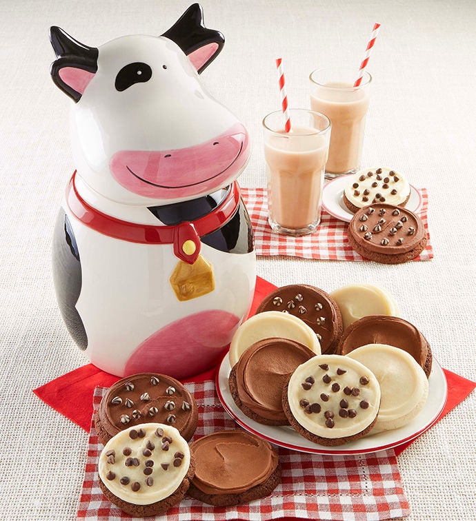 Collector&#39;s Edition Cow Cookie Jar