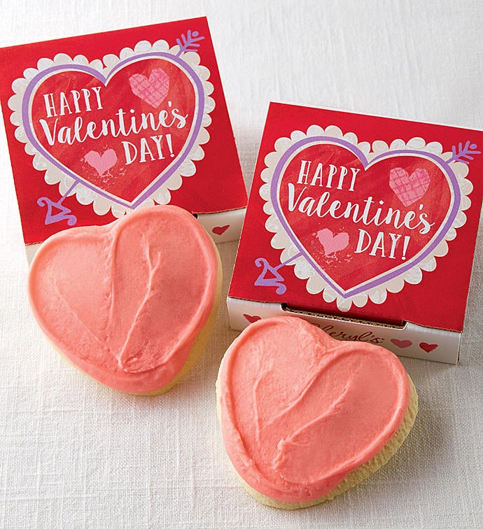 Happy Valentine&#39;s Day Cookie Card
