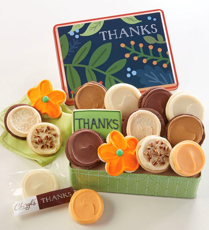 Thank You Gift Tin Frosted Assortment