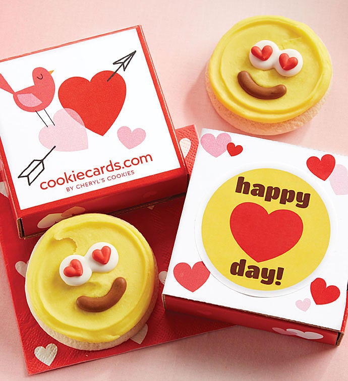 Happy Heart Day Cookie Card