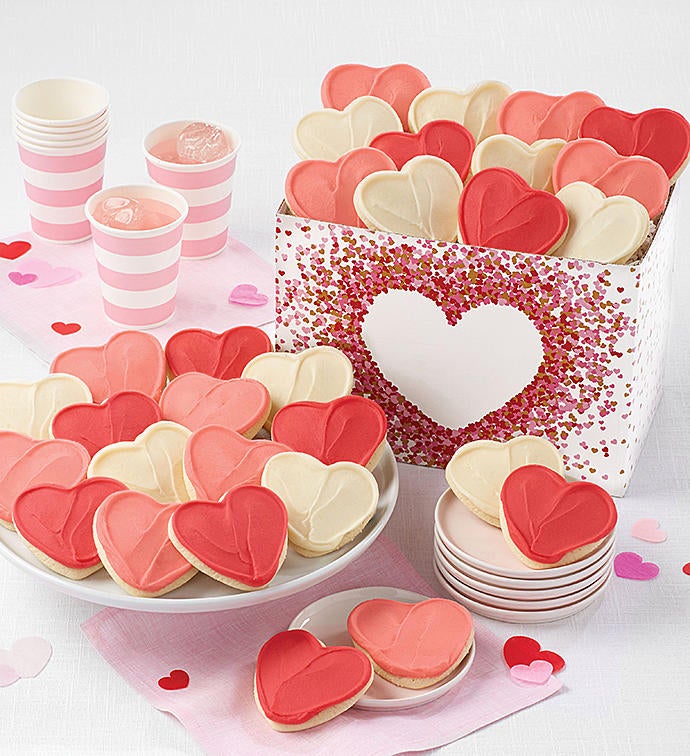 Confetti Hearts Valentine Gift Box